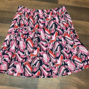 Lilly Pulitzer Break A Leg Skirt Size Small